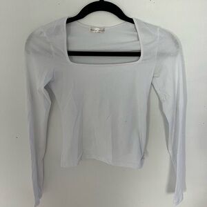 white long sleeve